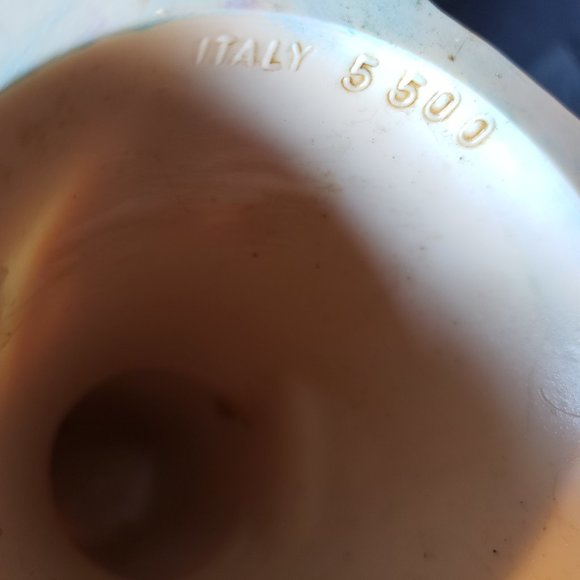 SOLD VTG Kneeling Angel (Depose Italy - Blue) - Picture 4 of 5